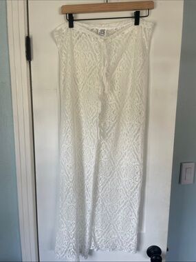 Becca by Rebecca Virtue Lace Coverup Pants